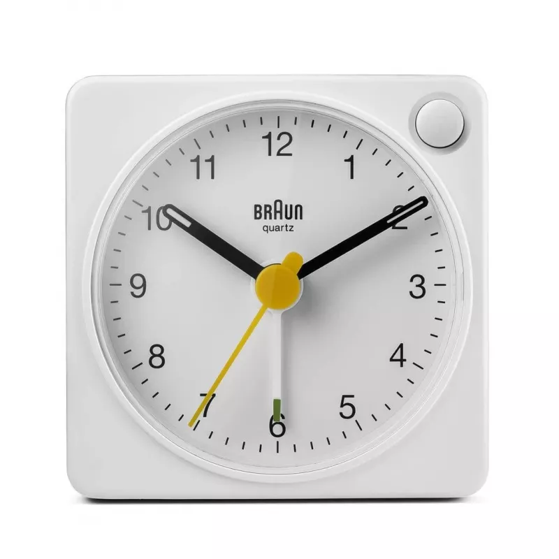 Ξυπνητήρι χαλαζία Braun BC02XW Λευκό