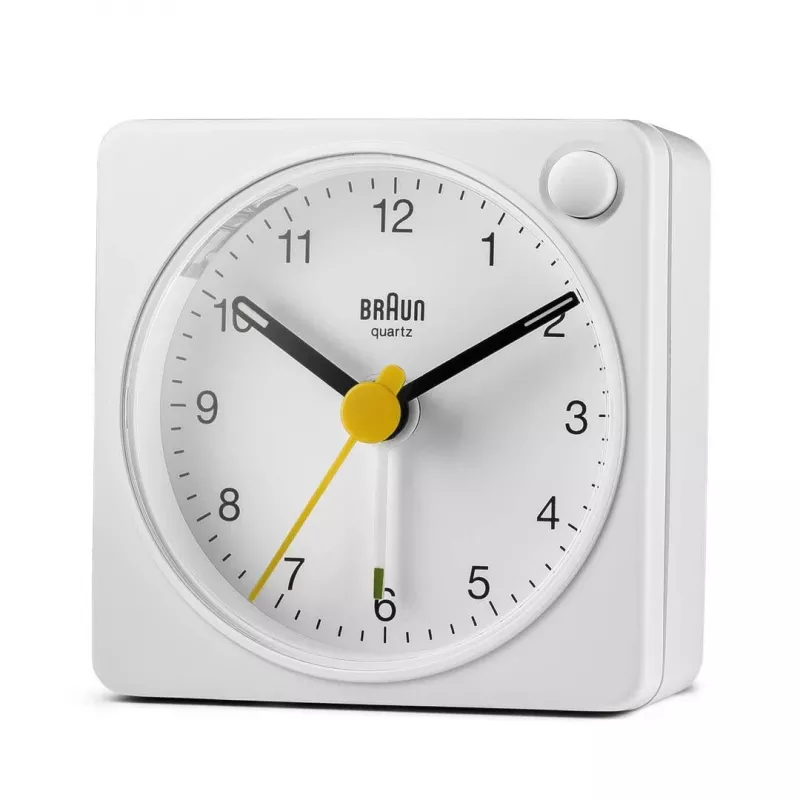 Ξυπνητήρι χαλαζία Braun BC02XW Λευκό
