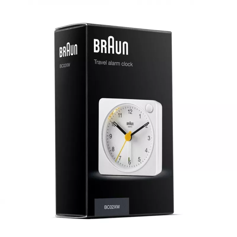Ξυπνητήρι χαλαζία Braun BC02XW Λευκό