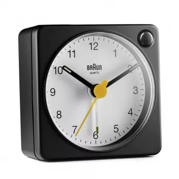 Ξυπνητήρι χαλαζία Braun BC02XBW Μαύρο, Λευκό