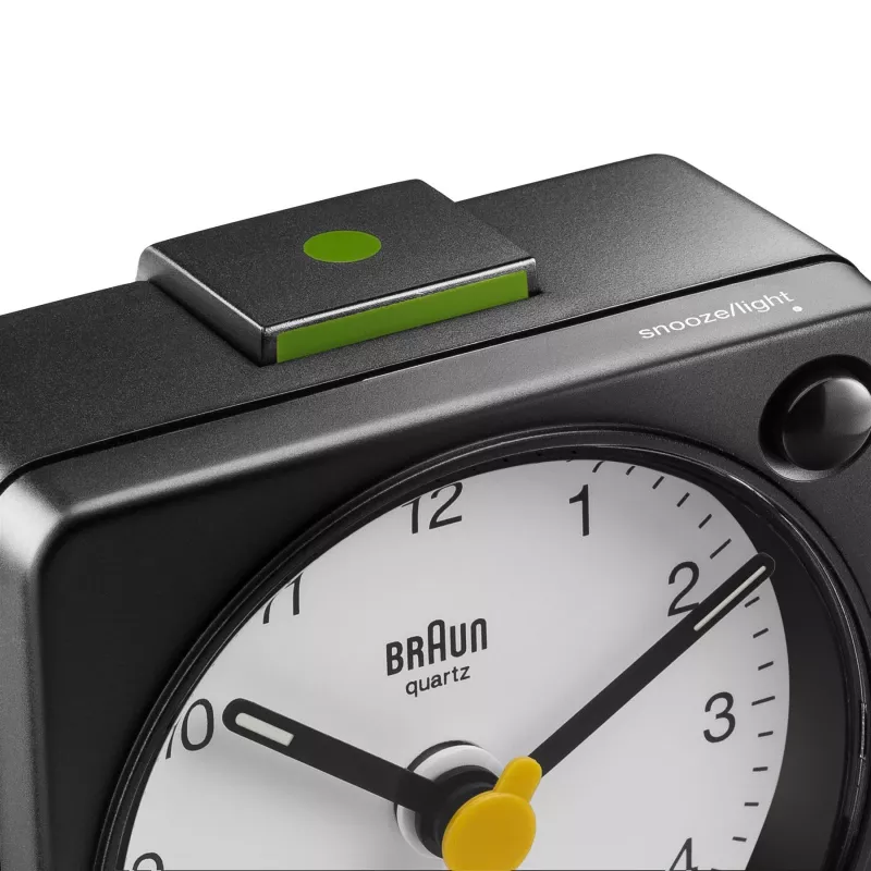 Ξυπνητήρι χαλαζία Braun BC02XBW Μαύρο, Λευκό