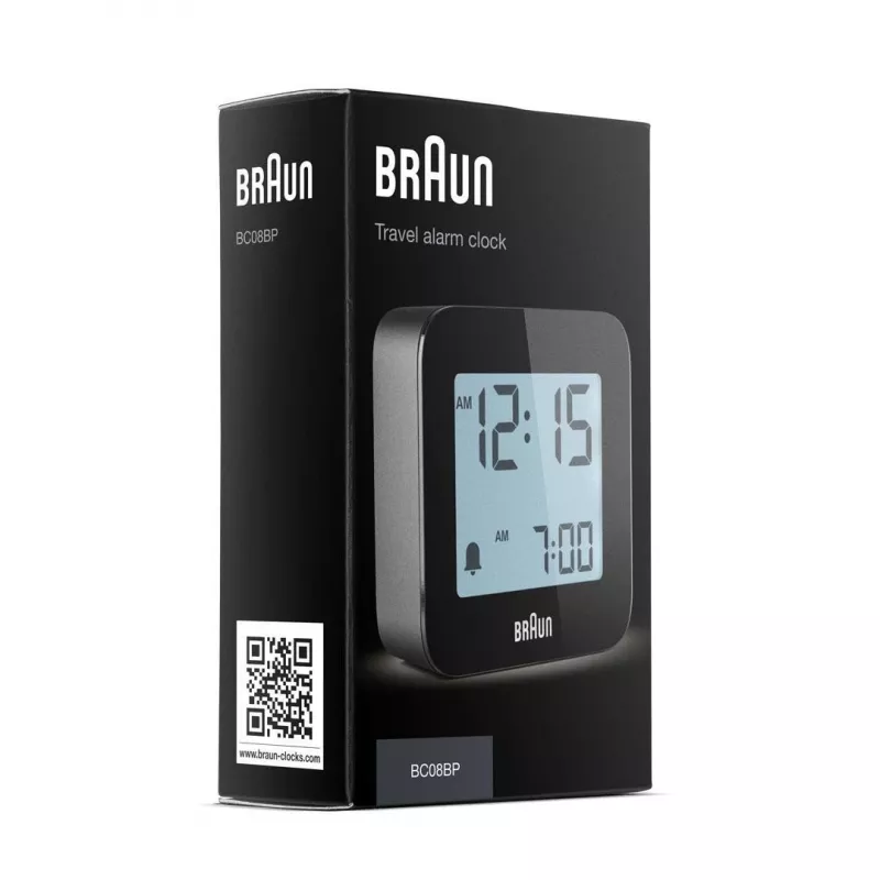 Ψηφιακό ξυπνητήρι Braun BC08 Μαύρο