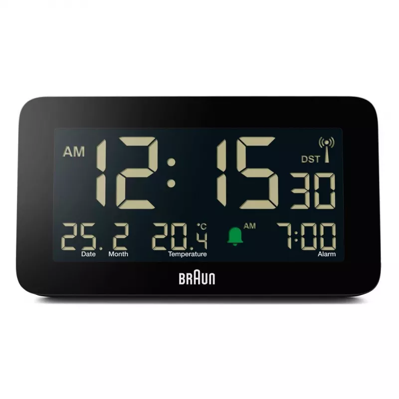 Ψηφιακό ξυπνητήρι Braun BC10 Μαύρο