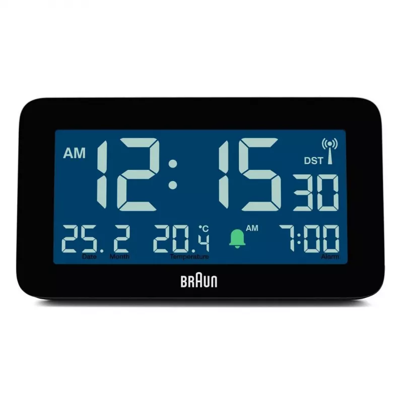 Ψηφιακό ξυπνητήρι Braun BC10 Μαύρο