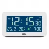 Ψηφιακό ξυπνητήρι Braun BC10 Λευκό LCD οπίσθιος φωτισμός