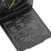 Ξυπνητήρι BRAUN BC 05 B Quartz Foldable Μαύρο — συμπαγές ξυπνητήρι ταξιδίου