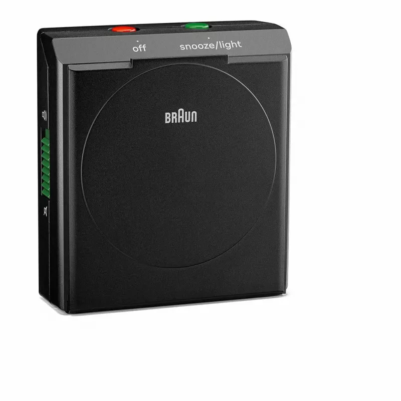 Ξυπνητήρι BRAUN BC 05 B Quartz Foldable Μαύρο — συμπαγές ξυπνητήρι ταξιδίου