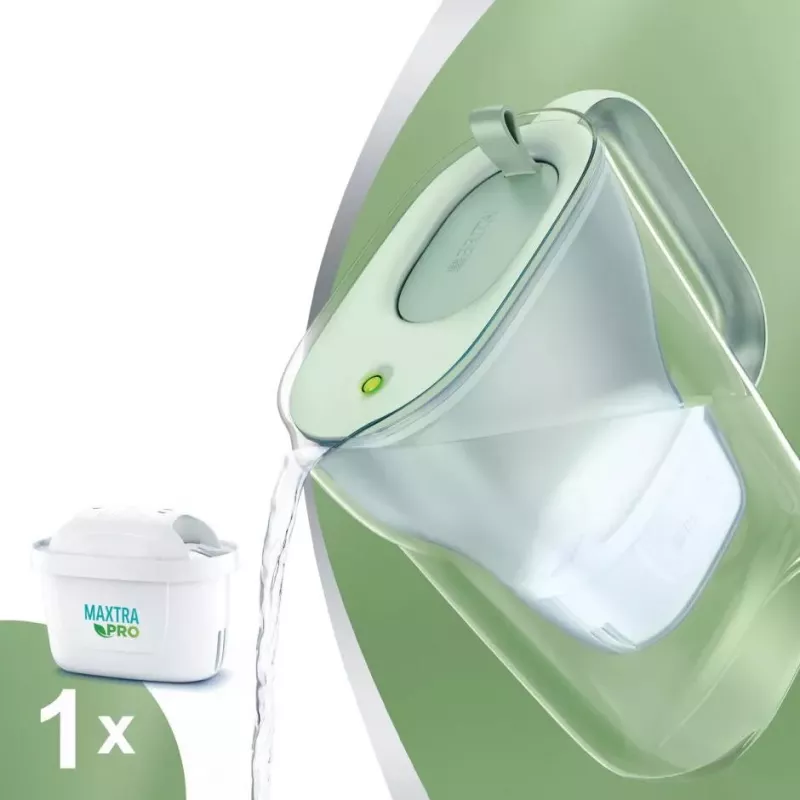BRITA Style eco 1052237 κανάτα φίλτρου νερού, με 1 φίλτρο, ανοιχτό πράσινο