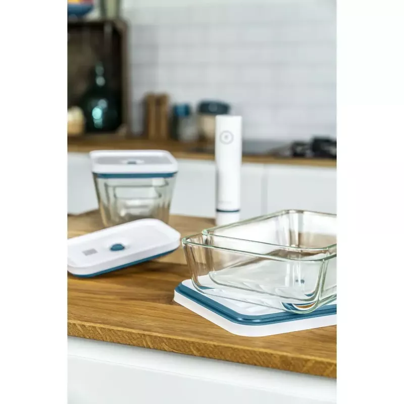 Δοχείο ZWILLING Fresh & Save Ορθογώνιο 2,2 L Διαφανές Λευκό