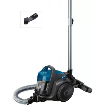 Σκούπα κάδου Bosch BGS05A220 700W χωρίς σακούλα 1.5L, τηλεσκοπικός σωλήνας ανοξείδωτου χάλυβα, πλενόμενο φίλτρο EPA