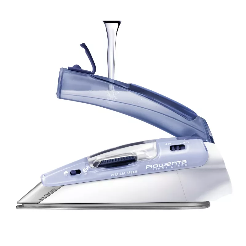 Σίδερο Rowenta DA1510F1 ατμοσίδερο Microsteam 200 πλάκα σιδερώματος 1000 W μπλε, λευκό