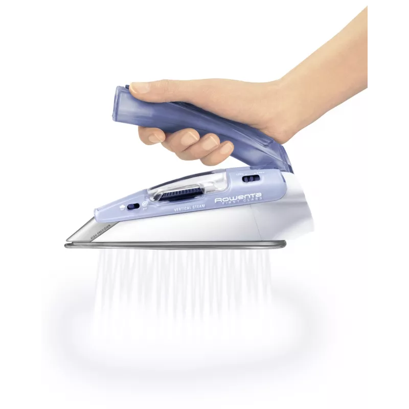 Σίδερο Rowenta DA1510F1 ατμοσίδερο Microsteam 200 πλάκα σιδερώματος 1000 W μπλε, λευκό
