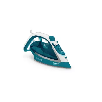 Ξηρό & ατμού σίδερο Tefal EasyGliss Plus FV5737 πλάκα Durilium 2500 W τυρκουάζ, λευκό