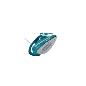 Ξηρό & ατμού σίδερο Tefal EasyGliss Plus FV5737 πλάκα Durilium 2500 W τυρκουάζ, λευκό