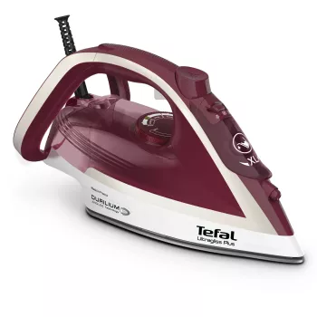 Ατμοσίδερο Tefal Ultimate Pure FV6810 2800 W κόκκινο, ασημί
