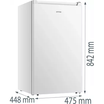 Καταψύκτης Gorenje F39EPW4 επιτραπέζιος 61 L λευκό
