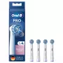 Κεφαλές Οδοντόβουρτσας Oral-B Sensitive Clean 4 Τεμ. Λευκό