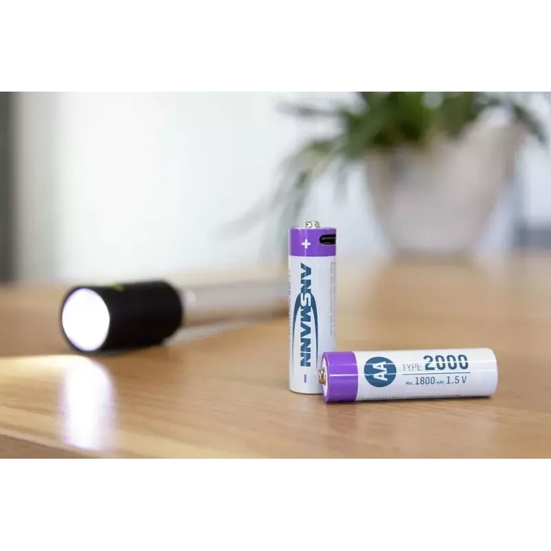 Επαναφορτιζόμενη μπαταρία Ansmann 1312-0036 AA Lithium-Ionen