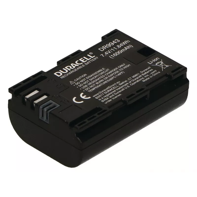 Μπαταρία κάμερας Duracell DR9943 LP-E6 1600mAh Li-Ion