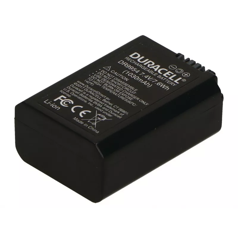 Μπαταρία κάμερας Duracell DR9954, αντικαθιστά Sony NP-FW50, 1030 mAh