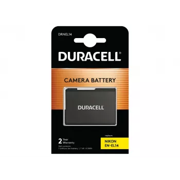 Μπαταρία κάμερας Duracell - αντικαθιστά μπαταρία Nikon EN-EL14, 1100 mAh, 7,4 V, Lithium-Ionen (Li-Ion)