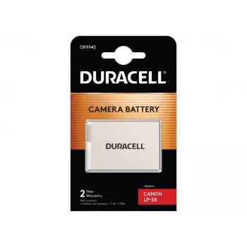 Μπαταρία κάμερας Duracell – αντικαθιστά μπαταρία Canon LP-E8, 1020 mAh, 7,4 V, Lithium-Ionen (Li-Ion)