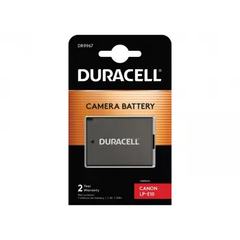 Μπαταρία κάμερας Duracell – αντικαθιστά μπαταρία Canon LP-E10