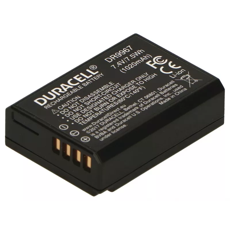 Μπαταρία κάμερας Duracell – αντικαθιστά μπαταρία Canon LP-E10