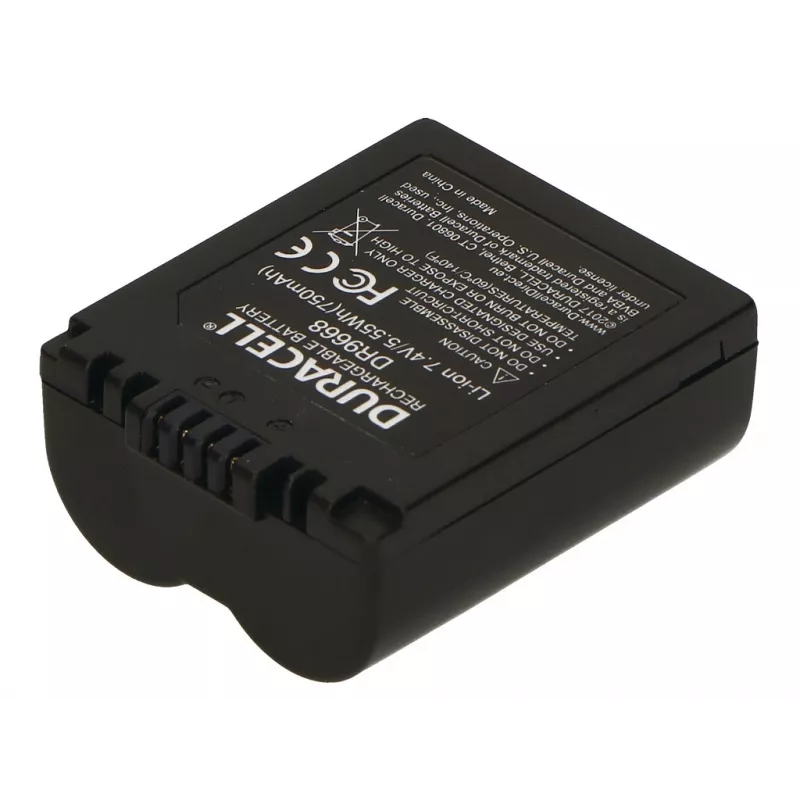 Μπαταρία κάμερας Duracell DR9668, Lithium-Ionen, 750 mAh, 35x44x18 mm
