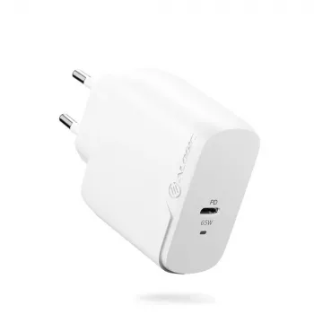 Φορτιστής AC ALOGIC 1X65 Universal λευκό