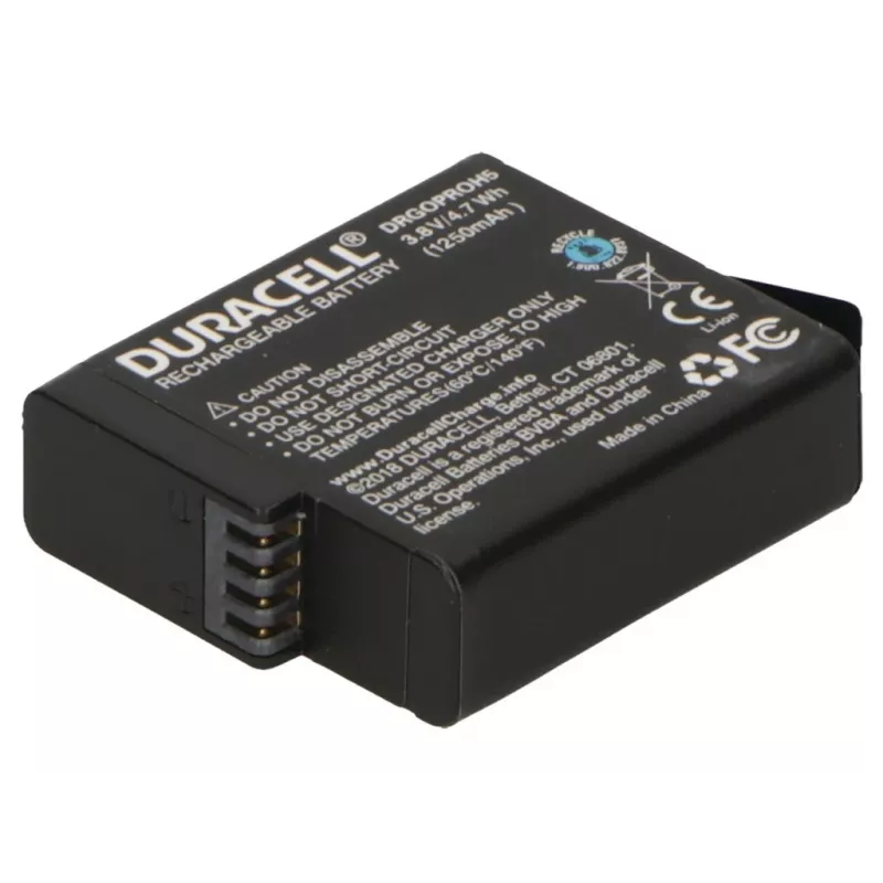 Duracell Μπαταρία action camera – αντικαθιστά μπαταρία GoPro Hero 5