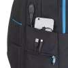 Σακίδιο Rivacase 7860 για laptop έως 43,9 cm (17,3 ίντσες), πολυεστέρας, μαύρο/μπλε
