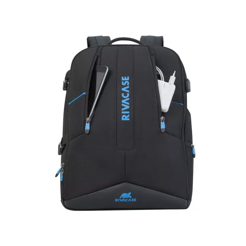 Σακίδιο Rivacase 7860 για laptop έως 43,9 cm (17,3 ίντσες), πολυεστέρας, μαύρο/μπλε