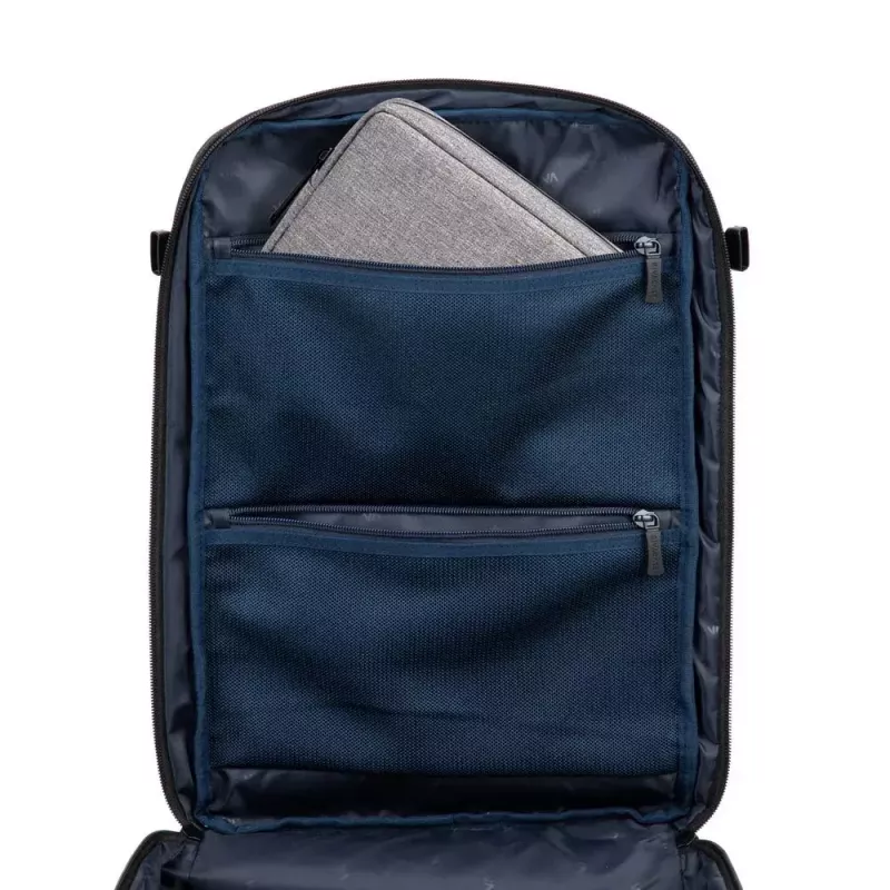 Σακίδιο Rivacase 8461 43,9 cm 17,3 ίντσες μαύρο 2 μπροστινές τσέπες