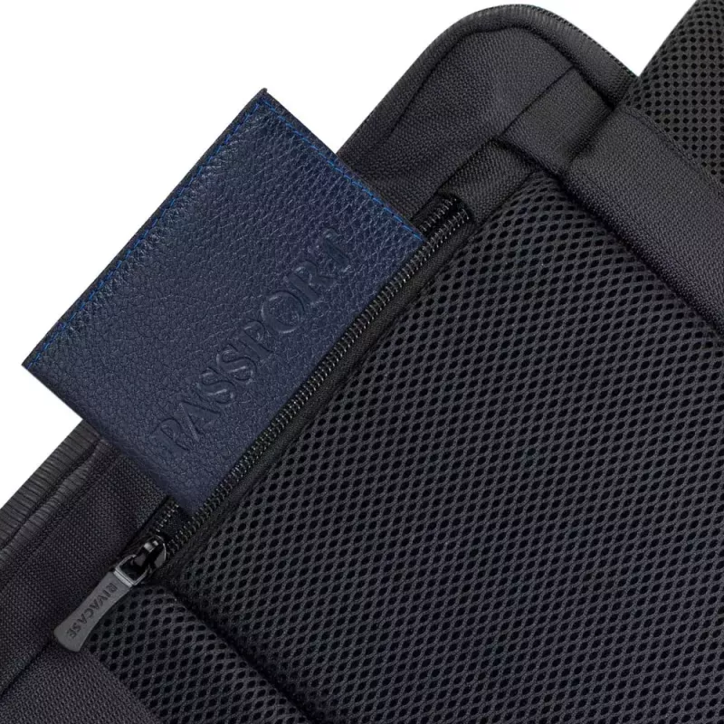 Σακίδιο Rivacase 8461 43,9 cm 17,3 ίντσες μαύρο 2 μπροστινές τσέπες