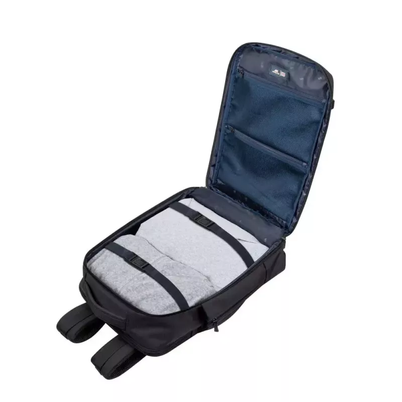 Σακίδιο Rivacase 8461 43,9 cm 17,3 ίντσες μαύρο 2 μπροστινές τσέπες