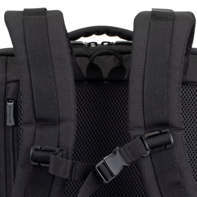 Σακίδιο Rivacase 8461 43,9 cm 17,3 ίντσες μαύρο 2 μπροστινές τσέπες