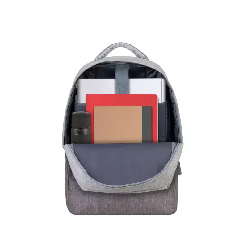 Rivacase 7562 Prater σακίδιο πλάτης laptop με αντικλεπτική προστασία 15,6 ίντσες (39,6 cm), γκρι/mocha