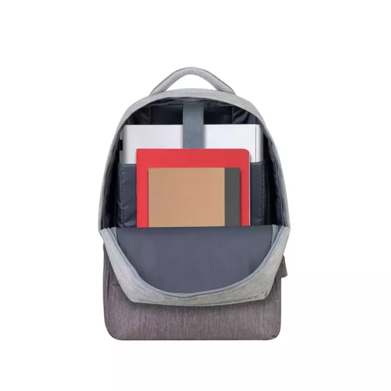 Rivacase 7562 Prater σακίδιο πλάτης laptop με αντικλεπτική προστασία 15,6 ίντσες (39,6 cm), γκρι/mocha