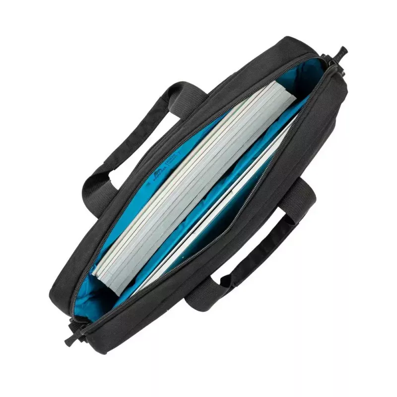 Rivacase 7521 Alpendorf ECO τσάντα laptop 13,3–14 ίντσες (35,6 cm), καμβάς, μαύρη