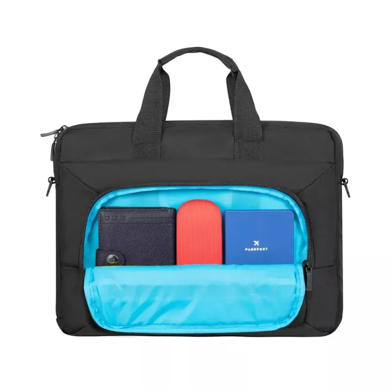 Rivacase 7521 Alpendorf ECO τσάντα laptop 13,3–14 ίντσες (35,6 cm), καμβάς, μαύρη