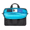 Rivacase 7521 Alpendorf ECO τσάντα laptop 13,3–14 ίντσες (35,6 cm), καμβάς, μαύρη