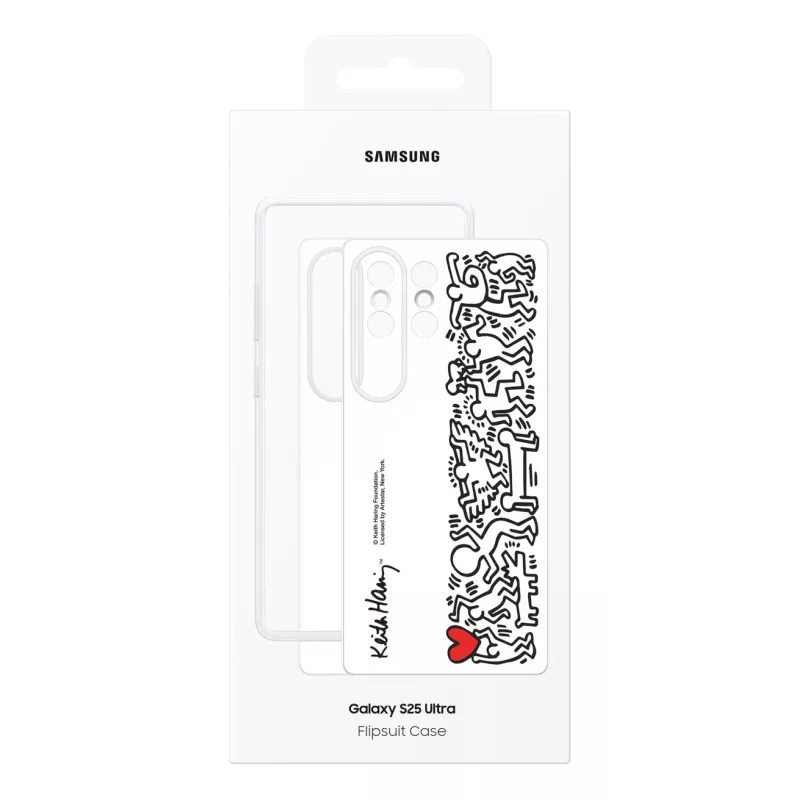 Samsung EF-MS938CWEGWW Flipsuit Case για Galaxy S25 Ultra, TPU, λευκή