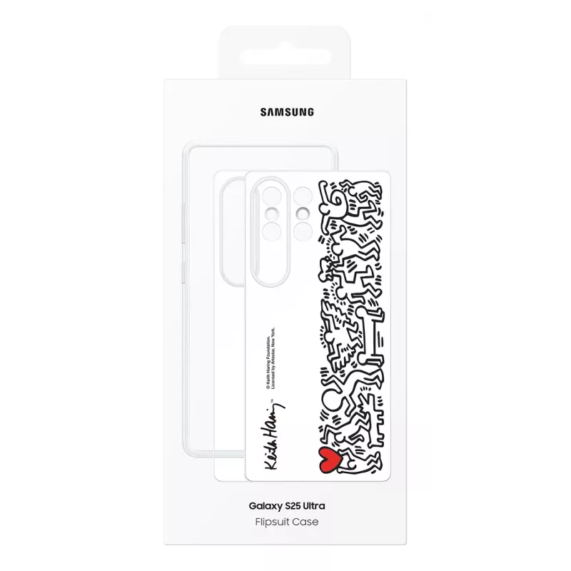 Samsung EF-MS938CWEGWW Flipsuit Case για Galaxy S25 Ultra, TPU, λευκή
