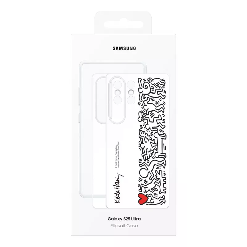 Samsung EF-MS938CWEGWW Flipsuit Case για Galaxy S25 Ultra, TPU, λευκή