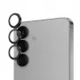 Προστασία φακού κάμερας PanzerGlass ® Hoops® μαύρη Samsung Galaxy S25