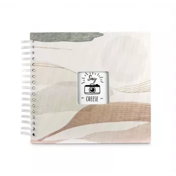 Hama Watercolor Φωτογραφικό άλμπουμ καφέ 50 φύλλα σπιράλ βιβλιοδεσία