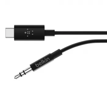 Καλώδιο ήχου Belkin RockStar 3,5 mm με βύσμα USB-C