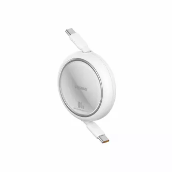 Καλώδιο USB Baseus Free2Pull 1m USB C Λευκό