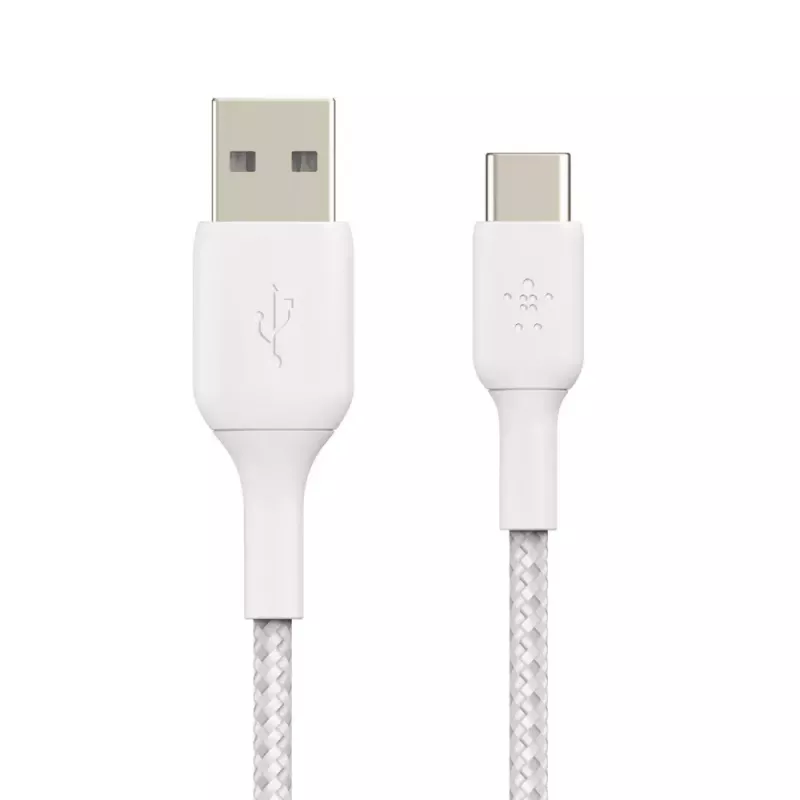 Καλώδιο USB Belkin CAB002BT3MWH 3 m USB A USB C Λευκό